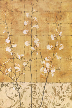 Affiche Art Chris Donovan - Blossoms in Gold II 62x93cm
