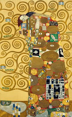 Affiche Art Gustav Klimt - Die Erfüllung 85x138cm