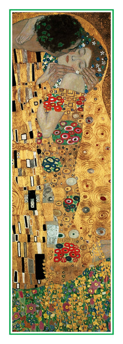 Affiche Art Gustav Klimt - The Kiss 25x70cm