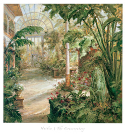 Affiche Art Haibin - The Conservatory 81x86cm