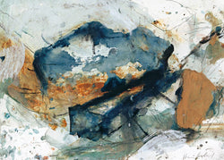 Affiche Art Heinz Göbel - Schwebender Fels 70x50cm