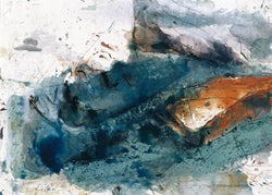 Affiche Art Heinz Göbel - Dunkle Gründe 70x50cm