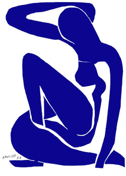 Affiche Art Henri Matisse - Nu bleu I 60x80cm