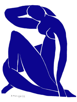 Affiche Art Henri Matisse - Nu bleu II 60x80cm