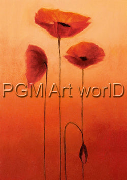 Affiche Art Erika Heinemann - Poppy Elegance III 21x30cm