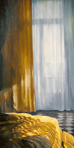 Affiche Art Henning von Gierke - Interieur mit Sonne und Meer I 50x100cm