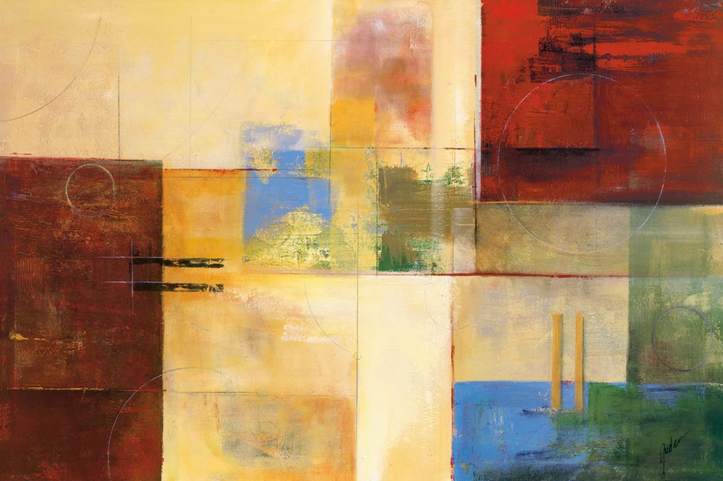 Affiche Art Judeen - Urban Country II 91x61cm
