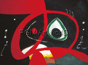 Affiche Art Joan Miro - Kopf 80x60cm