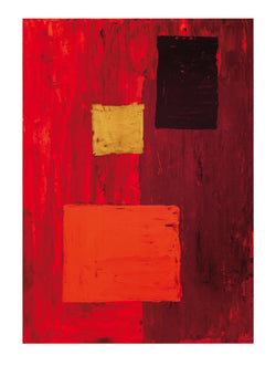 Affiche Art Jodi Phillips - Schlichtes Rot 60x80cm
