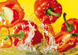 Affiche Art Michael Meisen - Paprika 30x21cm