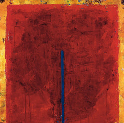 Affiche Art Ralf Bohnenkamp - Contrasting Red 98x98cm
