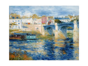 Affiche Art Auguste Renoir - Le pont a Chatu 80x60cm