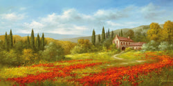 Affiche Art Heinz Schölnhammer - Tuscan Beauty II 100x50cm
