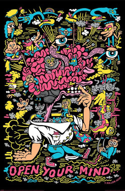 Poster Killer Acid Open Your Mind 61x91,5cm