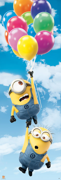 Poster Minions - Door Balloons 53x158cm