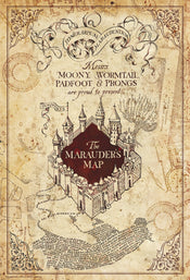 Poster Harry Potter Maurauders Map 61x91,5cm