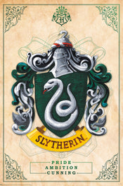 Poster Harry Potter Slytherin 61x91,5cm