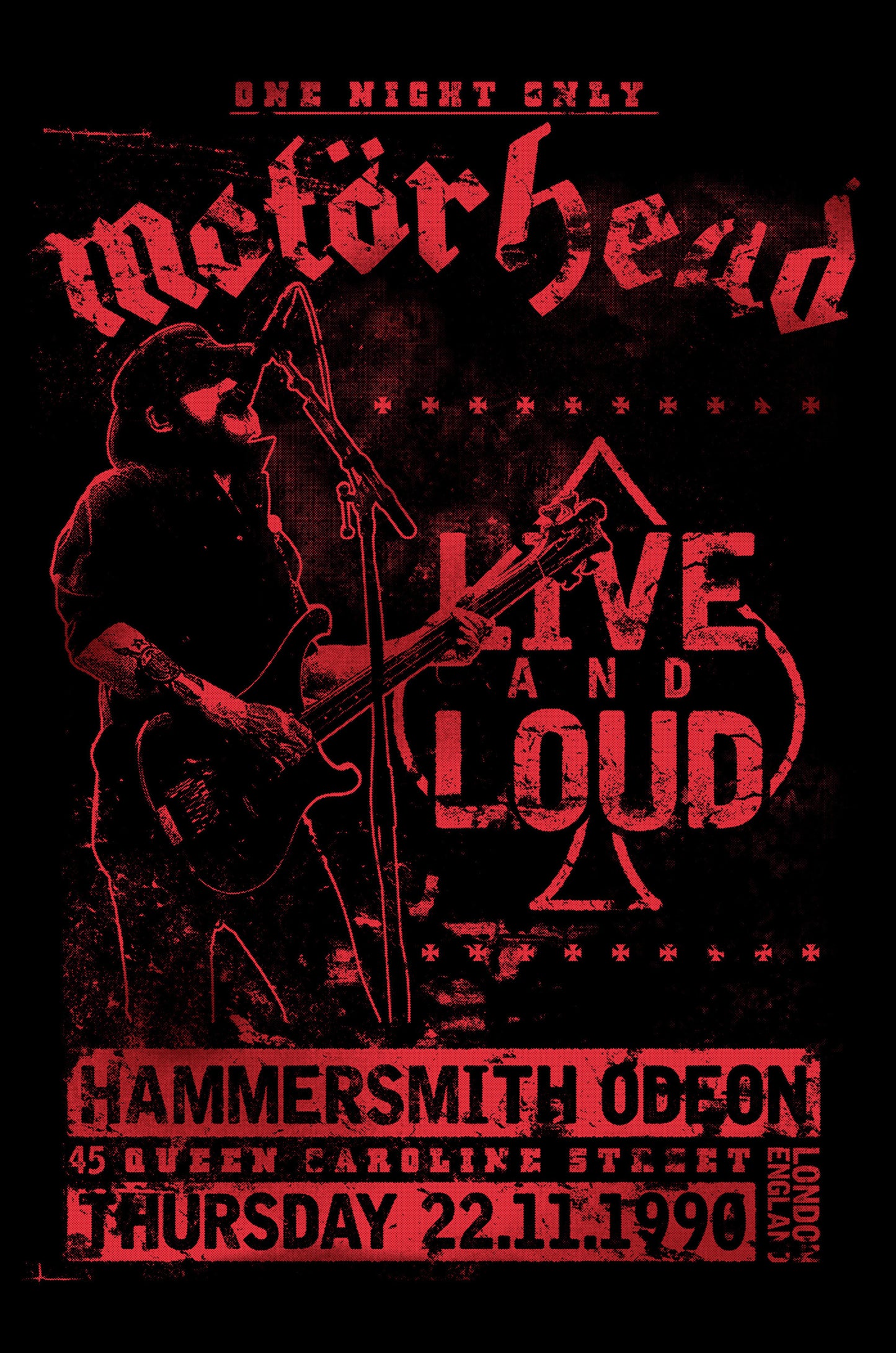 Poster Motorhead - Live and Loud 61x91,5cm