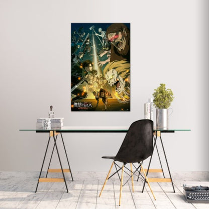 Poster Attack on Titan Paradis vs Marley 61x91,5cm