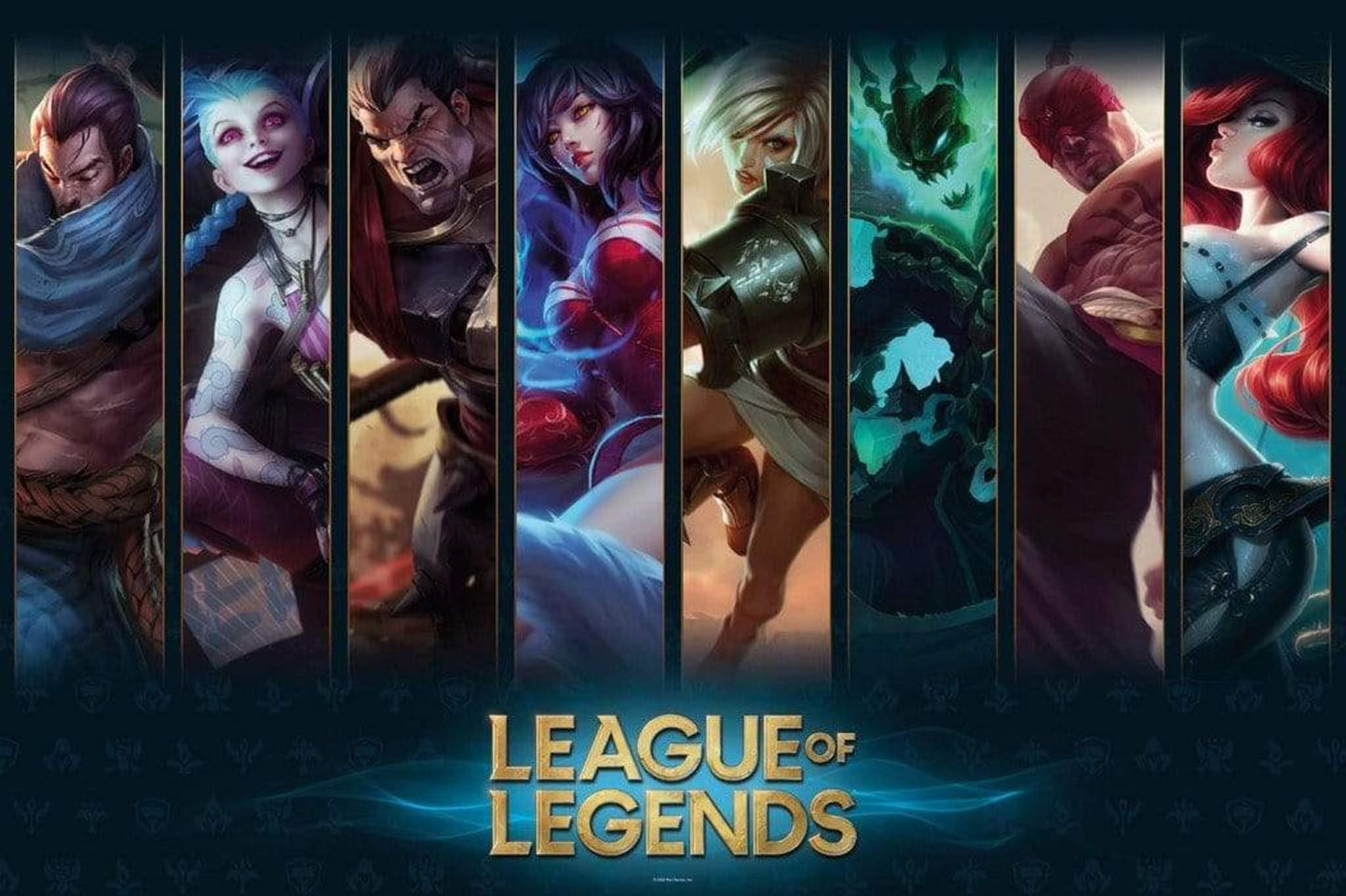 Poster League of Legends Champions 91.5x61cm