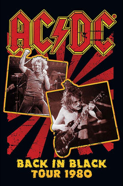 Poster Ac/Dc Back In Black 80 61x91,5cm
