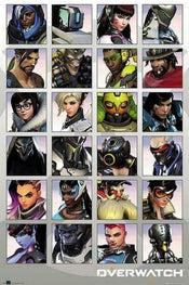 Poster Overwatch Character Portraits 61x91,5cm