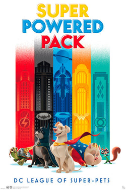 Poster DC Comics - League of Superpets Super Power 61x91,5cm