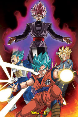 Poster Dragon Ball - Super Goku Black 61x91,5cm