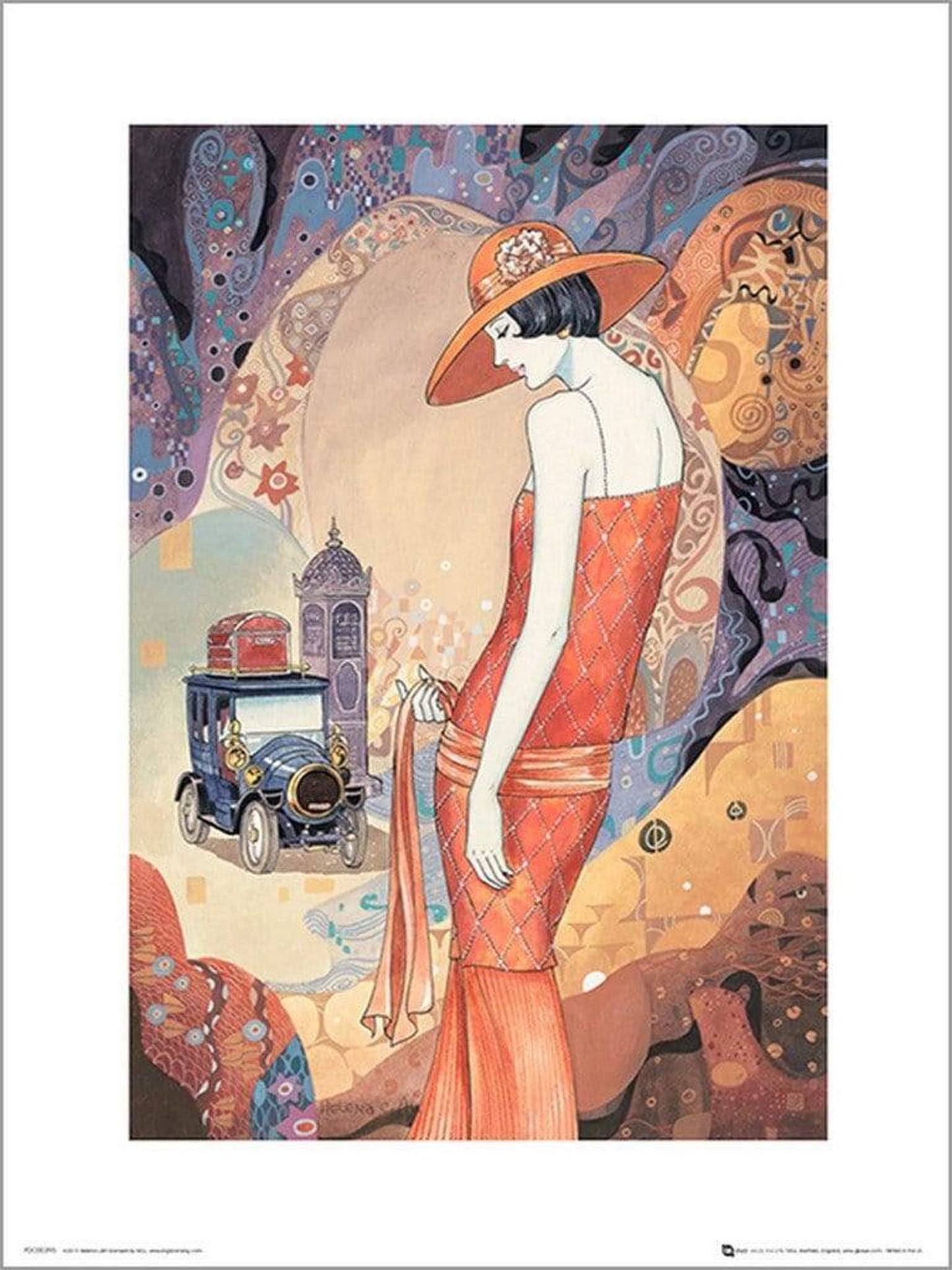 Affiche Art Helena Lam An Unawaited Journey 24x30cm