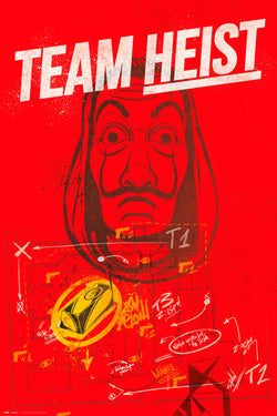Poster Money Heist 61x91,5cm