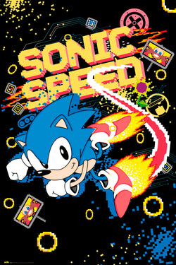 Poster Sonic - Speed 61x91,5cm
