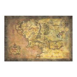 Poster Lord of the Rings Map of Middle Earth 91,5x61cm