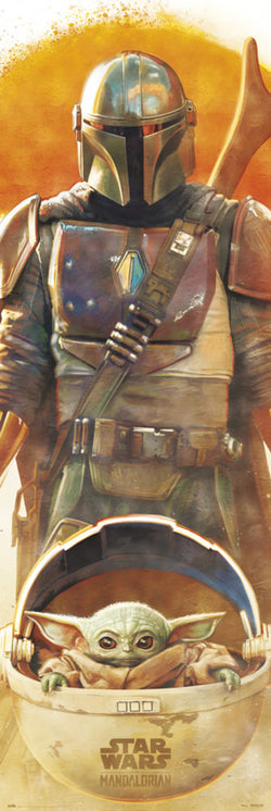 Poster Star Wars The Mandalorian 53x158cm