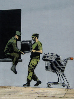 Affiche Art Brandalised Looters Masters 30x40cm