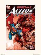 Affiche Art DC Action Comics 829 30x40cm