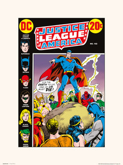 Affiche Art DC Comics Justice Leage of America 102 30x40cm