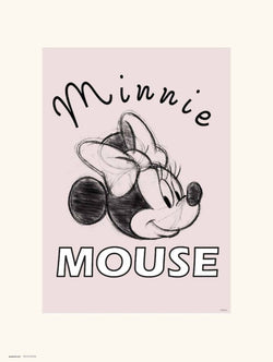 Affiche Art Disney Minnie Mouse 30x40cm