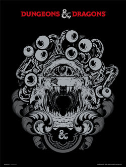 Affiche Art Dungeons And Dragons Beholder 30x40cm