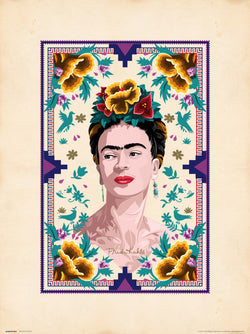 Affiche Art Frida Kahlo Illustration 30x40cm