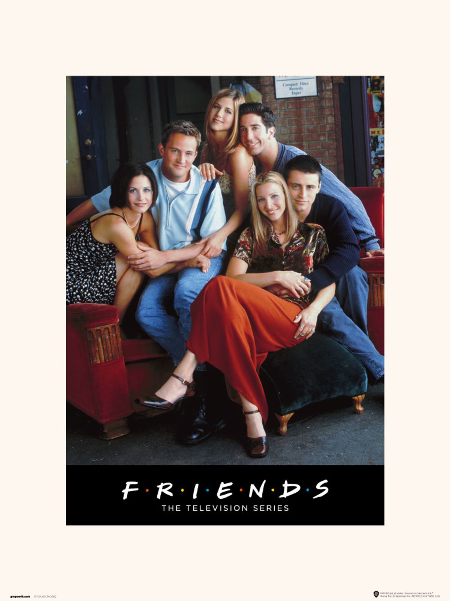 Affiche Art Friends Characters 30x40cm