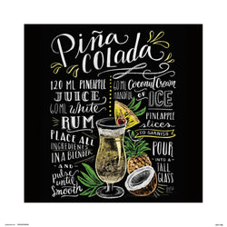 Affiche Art Lily And Val Pina Colada 30x30cm