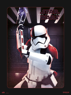 Affiche Art Star Wars Vill Executioner Trooper 30x40cm
