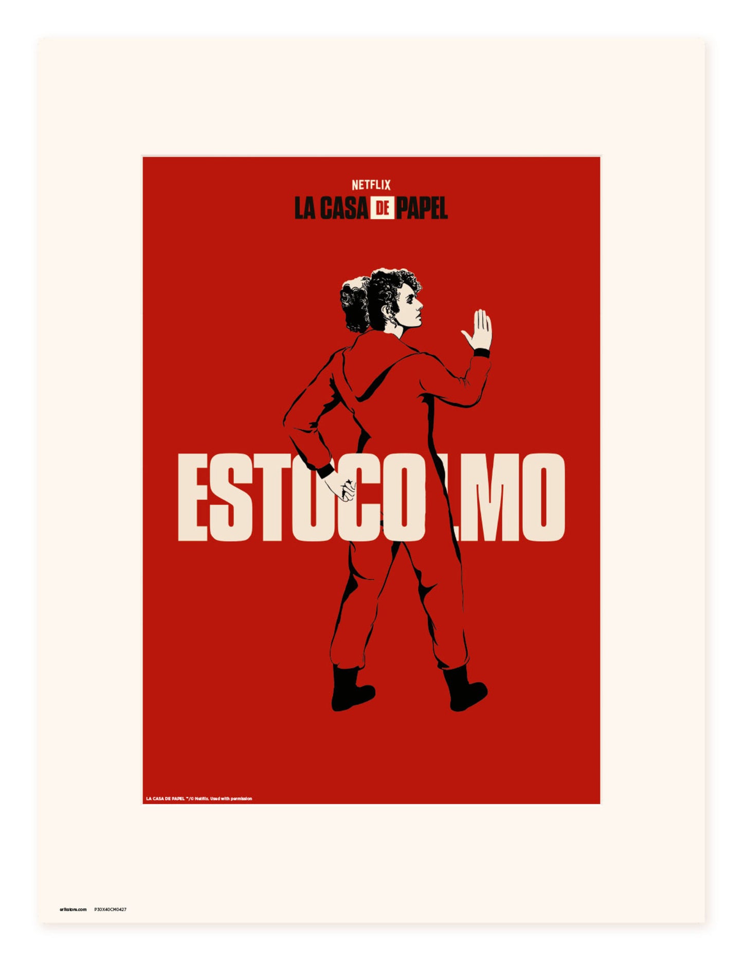 Affiche Art Stockholm 30x40cm