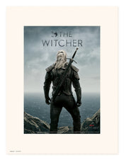 Affiche Art The Witcher Backwards 30x40cm