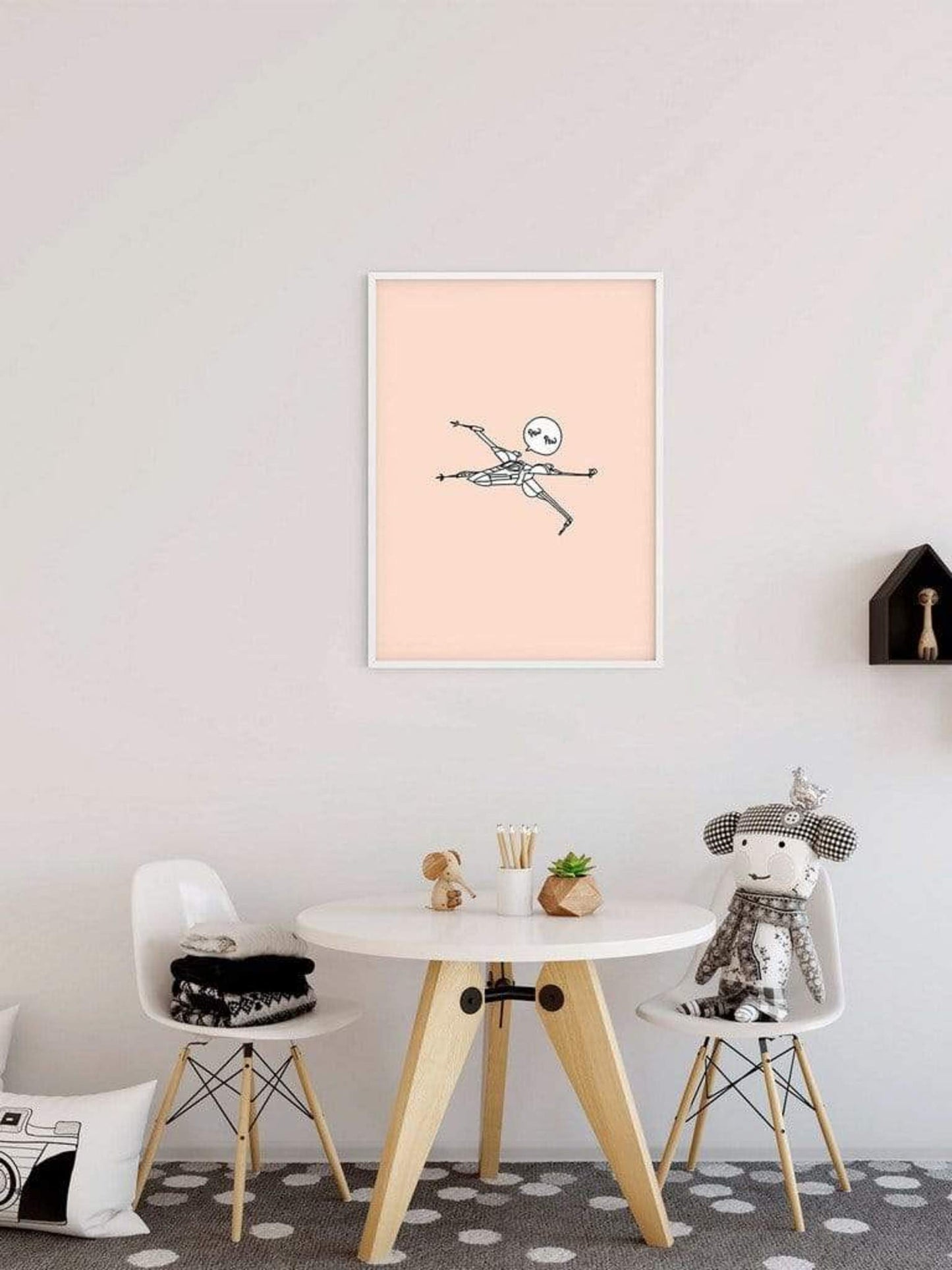 Affiche Art Star Wars Pew Pew 30x40cm