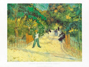 Affiche Art Vincent Van Gogh - Giardini Publici 80x60cm