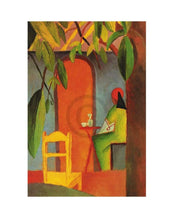 Affiche Art August Macke - Türkisches Cafe II 24x30cm