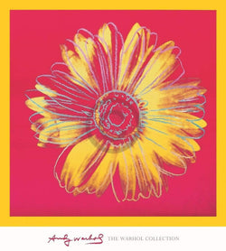 Affiche Art Andy Warhol - Daisy 1982 90x90cm