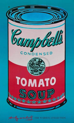 Affiche Art Andy Warhol - Campbell's Soup - 60x100cm