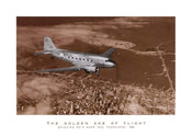 Affiche Art Margaret Bourke-White - Mainline DC-3 over San Francisco 70x50cm